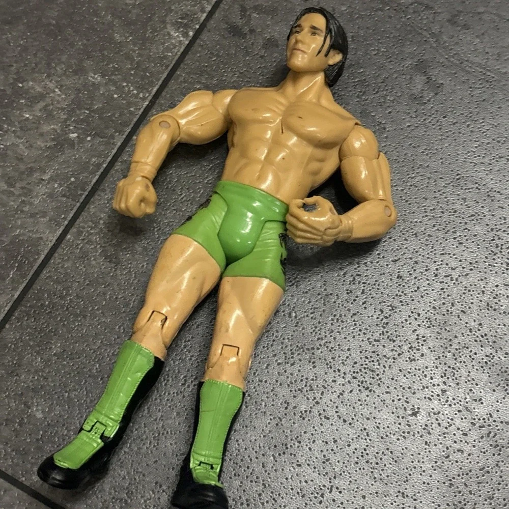 Mattel WWE Money in the Bank Ring Playset Sheamus Batista Evan Bourne Power Slam